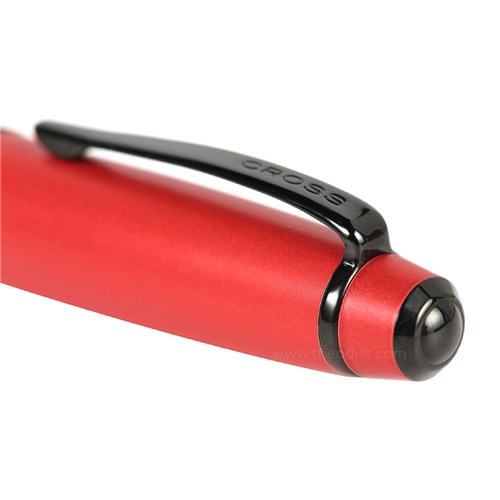 Cross 455-21 Rolling Ball Pen Stylo Roller Matte Red_4 - Theodist