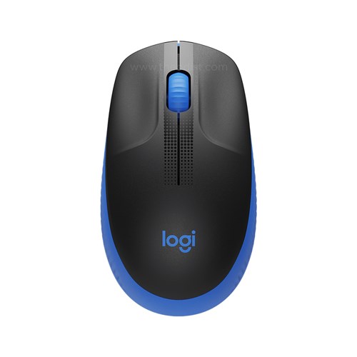 Logitech M190 Full-Size Wireless Mouse_Blue - Theodist