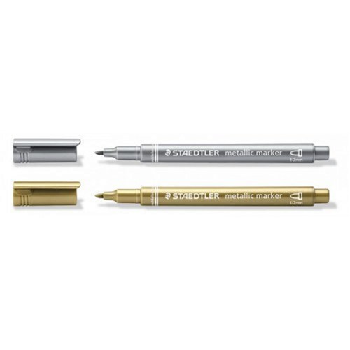 Staedtler Metallic Marker Pens 1-2mm - Theodist