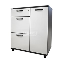 SL800EFCK Executive Filing Cabinet Kit with Feet (X-CG45-K) 800x410x883mm - Theodist