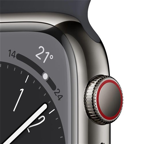 Apple Watch Series 8 45mm Graphite Stainless Steel Case GPS + Cellular_2 - Theodist