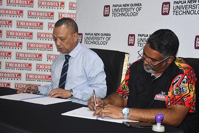 Theodist Partners with PNGUoT to Empower Students with Technology