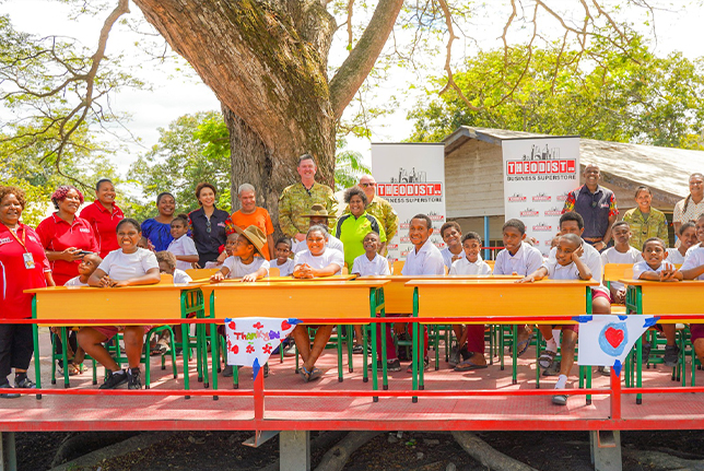 Australian Defence Cooperation Program and Theodist Enhance Classrooms at Cheshire Schools