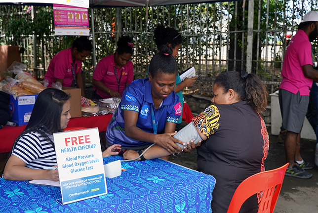 Theodist supports PNGCF & Angau Blood Transfusion Services
