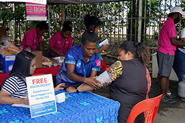 Theodist supports PNGCF & Angau Blood Transfusion Services
