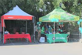Theodist Supports St. John Raise Funds for Ambulance Service