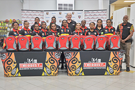 Theodist Backs PNG Orchids World Cup Campaign