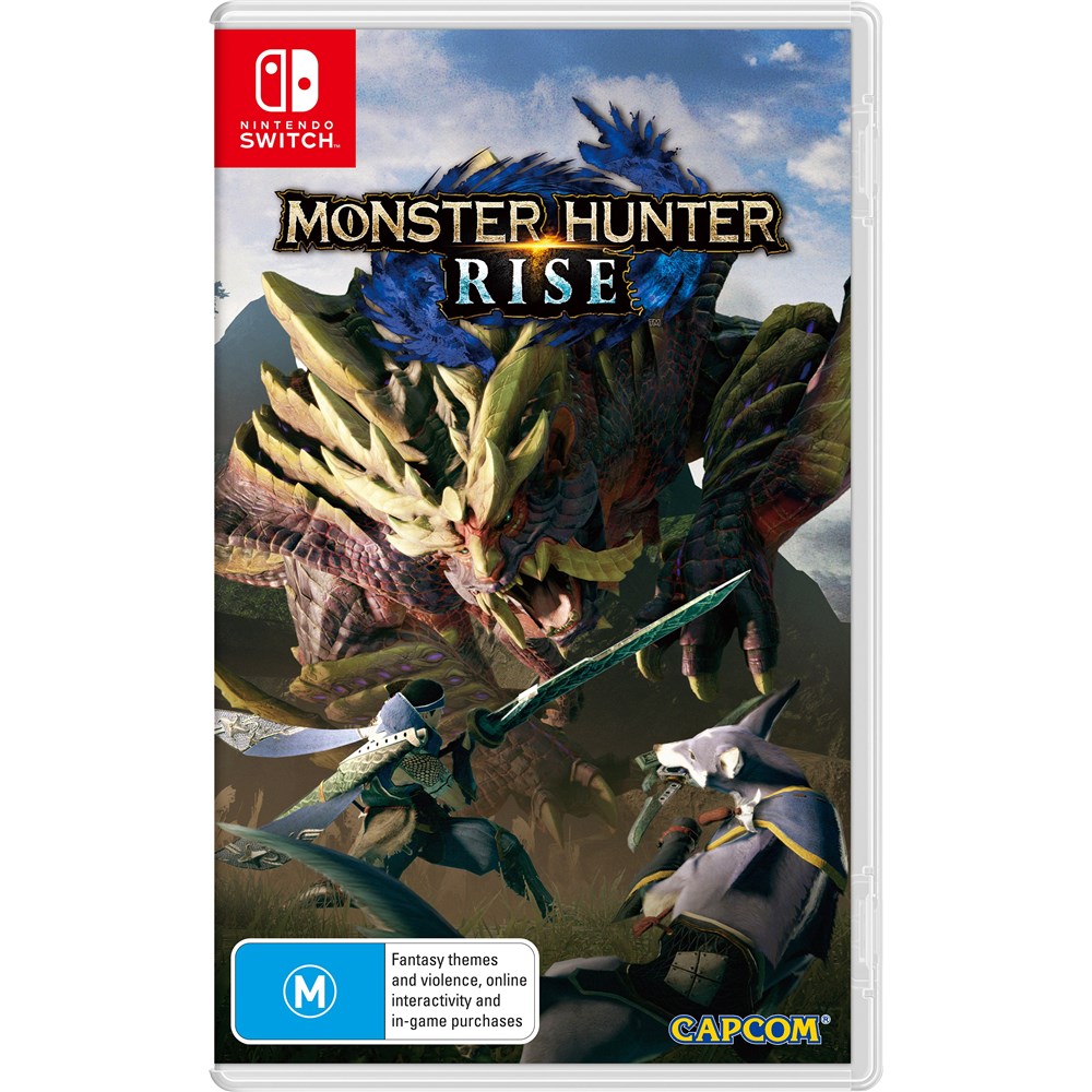 GAME NSW MONSTER HUNTER RISE NINTENDO GAME 155652 - Theodist