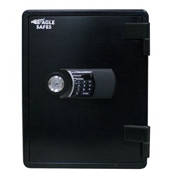 Safe YES031DK Home Electronic + Key Lock Black 520x410x445mm - Theodist