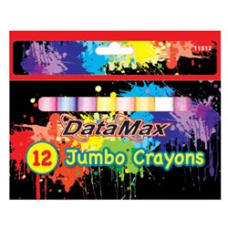 DataMax Jumbo Crayons Pack of 12