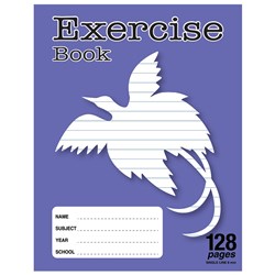 DataMax 128 Page Exercise Book, Purple - Theodist