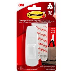 Command 17003 Large Utility Hook White 1 Pack - Theodist