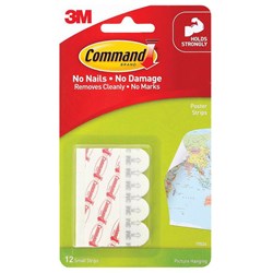 Command 17024 Poster Strips Small 12 Pack - Theodist