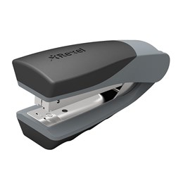 Rexel 2100595 Centor Half Strip Stapler Black Grey - Theodist