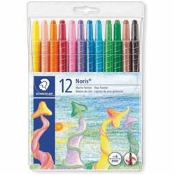 Staedtler Noris Club Wax Twister Crayons 12 Pack