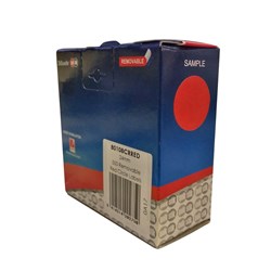 Esselte 24RED 24mm Removable Self Adhesive Label Red Dots 500 - Theodist