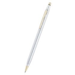 Cross 3302 Classic Century Medalist Ballpoint Pen, Chrome & Gold - Theodist