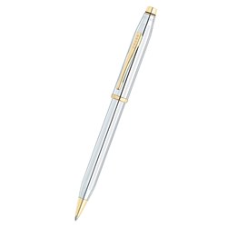 Cross 3302WG Century II Medalist Ballpoint Pen, Chrome & Gold - Theodist
