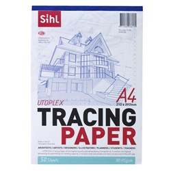 Sihl Tracing Paper Pads A4 60-65gsm