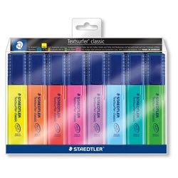 Staedtler 364WP8 Textsurfer Classic Highlighters 8 Pack - Theodist