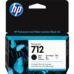 HP 712 Standard-Capacity Black Ink Cartridge 38mL