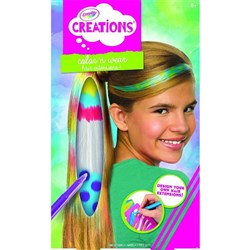 Crayola Creations Colour N Wear Hair Extensions