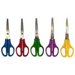 Datamax 4865 Scissors 158mm Round Tip Assorted Colours - Theodist