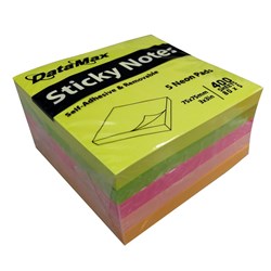 DataMax 545 Sticky Notes 75x75mm, Neon - Theodist