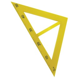 Chalkboard and Whiteboard Set Square 45 Degrees - Theodist
