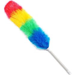 Synthetic Feather Duster Mulitcoloured  - Theodist