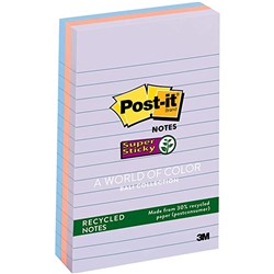 Post-It 6603SSNRP Lined Sticky Notes 101x152mm, Bali - Theodist