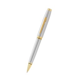 Cross 662-2 Coventry Ballpoint Pen, Chrome & Gold - Theodist