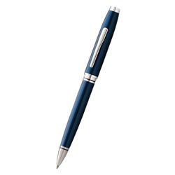 Cross 662-9 Coventry Ballpoint Pen, Blue Lacquer - Theodist
