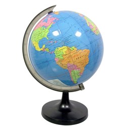 Globe World 21.4cm Diameter with Stand - Theodist