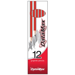 DataMax 9010 Graphite Pencils HB with Eraser 12 Pack_1 - Theodist