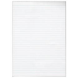 DataMax A4 Writing Pad Ruled 80 Sheets