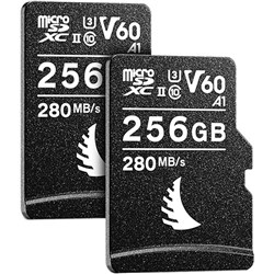 Angelbird 256GB AV Pro UHS-II microSDXC Memory Card with SD Adapter (2-Pack)