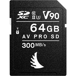 Angelbird 64GB AV Pro Mk 2 UHS-II SDXC Memory Card