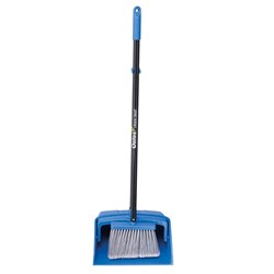 Oates Lobby Pan/Brush Set Plastic Swivel Head Includes Broom
