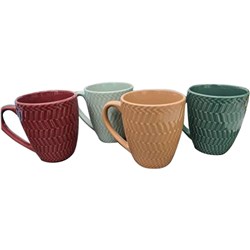 Bexly Ceramic Coffee/Tea Mug 360ml - Assorted