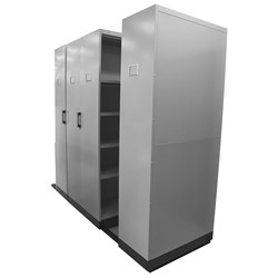 Lion Steel Compactus Filing Cabinet 4 Bay Long 1 Bay Deep 2800mm X 915mm X 2270mm - Theodist