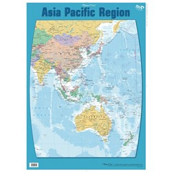 Asia Pacific Region Double-Sided Chart