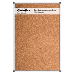 Datamax Aluminium Frame Corkboard - 900X600mm - Theodist