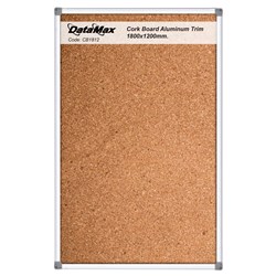 Datamax Aluminium Frame Corkboard - 1800X1200mm - Theodist