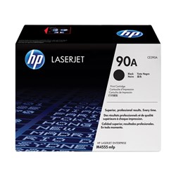 HP 90A Black Original LaserJet Toner Cartridge