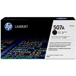 HP 507A Black Original LaserJet Toner Cartridge CE400A - Theodist