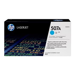 HP 507A Cyan Original LaserJet Toner Cartridge