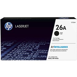 HP 26A Black JetIntelligence LaserJet Toner Cartridge CF226A Original - Theodist