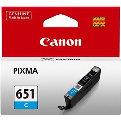 Canon CLI-651XLC Cyan Ink Cartridge