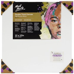 Mont Marte Professional Series Canvas Double Thick 12" x 12" - 30.5 x 30.5cm